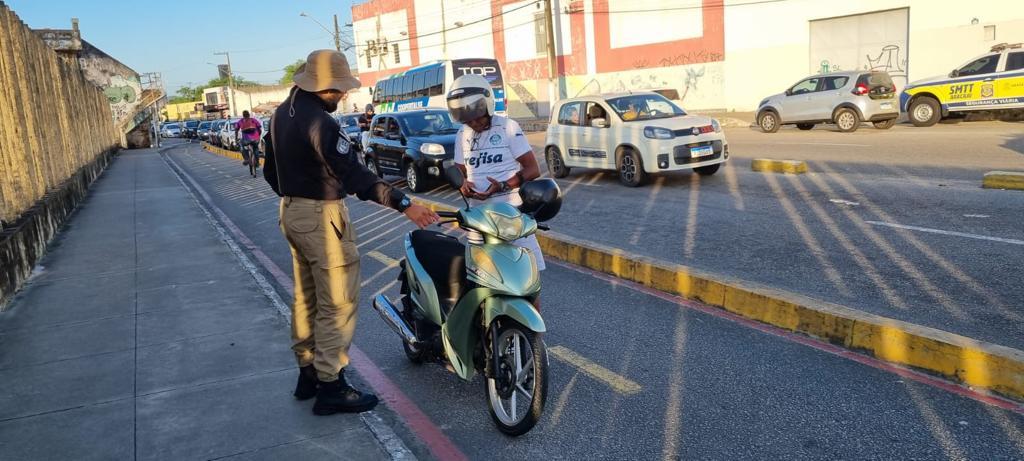 SMTT intensifica fiscalização em ciclovias e ciclofaixas de Aracaju - SMTT Aracaju